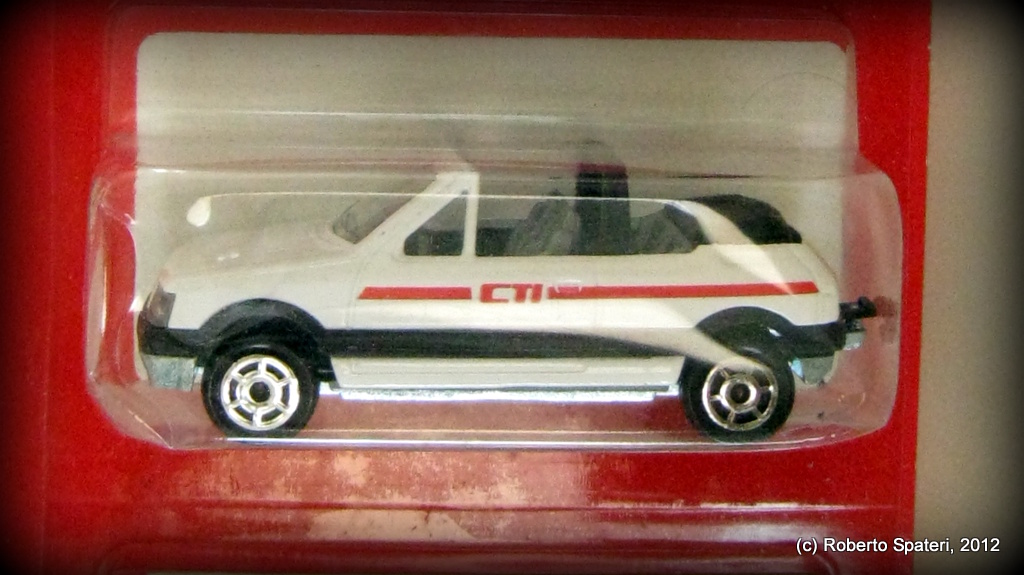 Majorette Peugeot 205 Convertible (n.210)